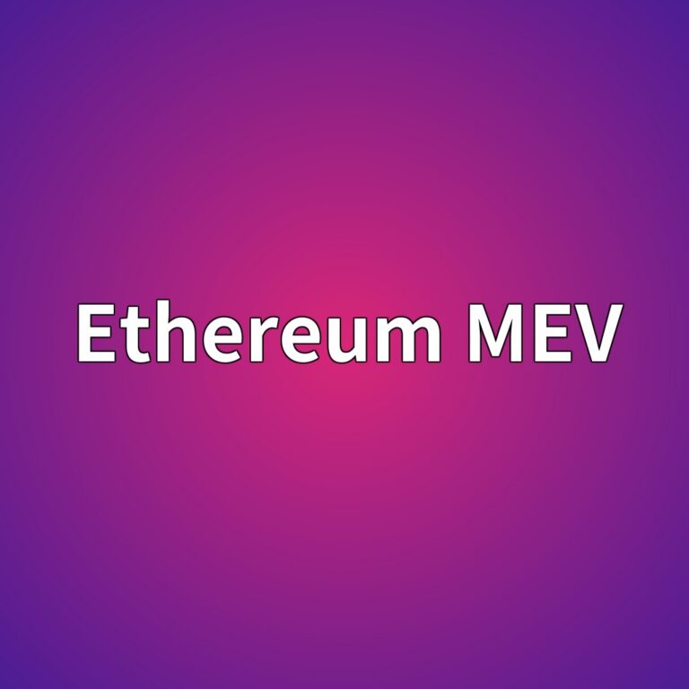 Ethereum MEV란? 트랜잭션 순서가 수익을 만드는 원리 5 ethereum mev 1786180762