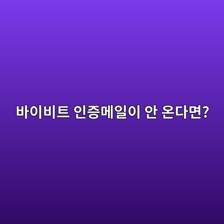 바이비트 인증메일이 안 올 때 확인해야 할 이메일 설정과 해결 방법 2 ebb094ec9db4ebb984ed8ab8 ec9db8eca69deba994ec9dbcec9db4 ec9588 ec98a8eb8ba4eba9b4 1789992176