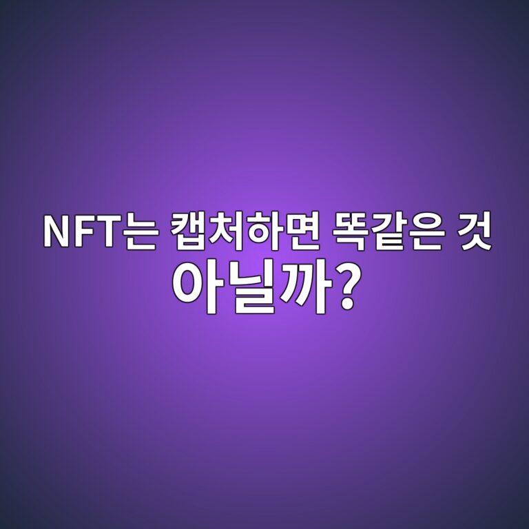NFT 이미지는 누구나 캡처할 수 있는데 왜 소유권이 따로 있을까? 1 nfteb8a94 ecbaa1ecb298ed9598eba9b4 eb9891eab099ec9d80 eab283 ec9584eb8b90eab98c 1791891982